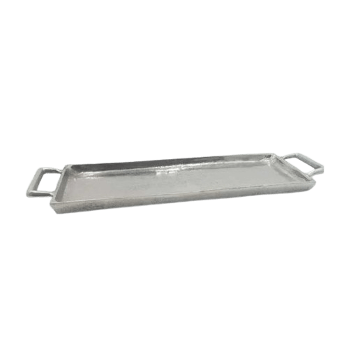 ALUMINIUM LONG SERVING TRAY (POLISH)
